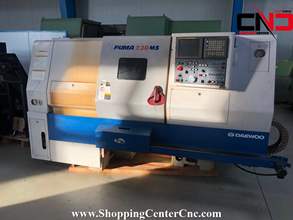 تراش سی ان سی پنج محور Doosan Puma 230 MSساخت کره جنوبی